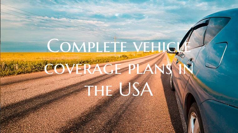 Complete vehicle coverage plans in the USA