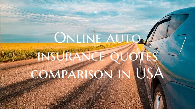 Online auto insurance quotes comparison in USA